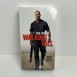 Walking Tall VHS Action Dwayne Johnson The Rock 2004 New